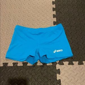 Asics size small spandex volleyball shorts